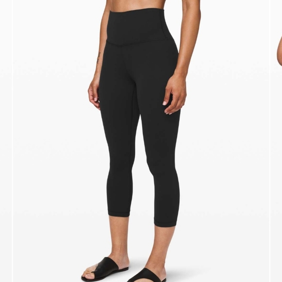 lululemon athletica Pants - Lululemon Align Crop 21 Black